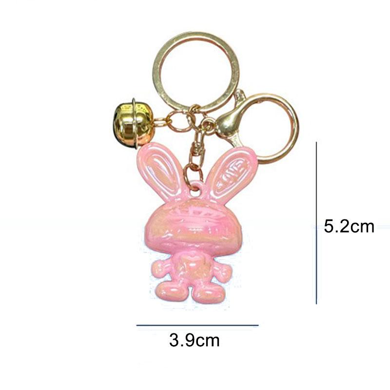 Мультяшный акриловый кролик брелок кулон рюкзак подвески автомобильный брелок аксессуары