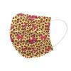 50PCS Adult Leopard Print Plus Butterfly Three-Layer Disposable Protective Mask