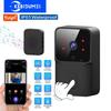Дверной звонок Tuya с камерой беспроводной комплект видео дверной звонок WIFI HD уличный телефон дверной звонок камера видеодомофон охранный ИК
