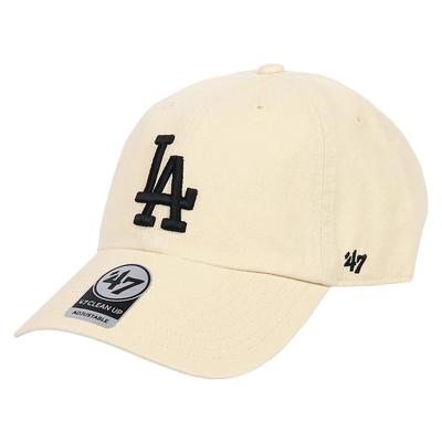 Кепка Forty Seven Brand 47 Dodgers Clean Up для мужчин и LA Low Natural x Black Женская, Логотип, Кепка, [Б/У]