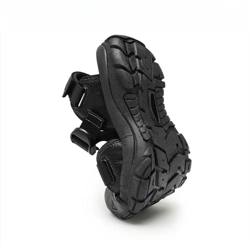 Summer Men's Casual Soft Sandals Comfortable Breathable Men's Walking Shoes Roman Non-slip Outdoor Beach Sandals Sneakers