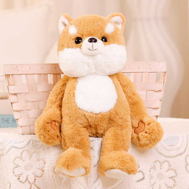 Wulula Peek-a-Boo Frog Plush Toy, Cute Stuffed Animal Dolls Rabbit Panda Dinosaur Shiba Inu Series, Kids Birthday Gift