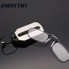 Nose Clip-on Reading Glasses Folding Legless Ultralight Keychain Glasses Men Women Mini Portable Presbyopic Glasses