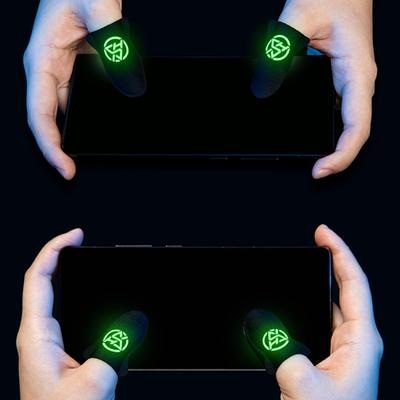 1 пара защитных перчаток для пальцев с защитой от пота для мобильных игр, дышащие перчатки для игрового контроллера, сенсорного экрана