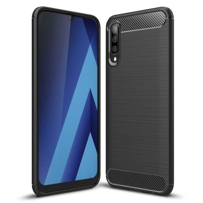 Case - Samsung - Galaxy A70 - Ultra-Thin - Silicone - Shockproof - Black
