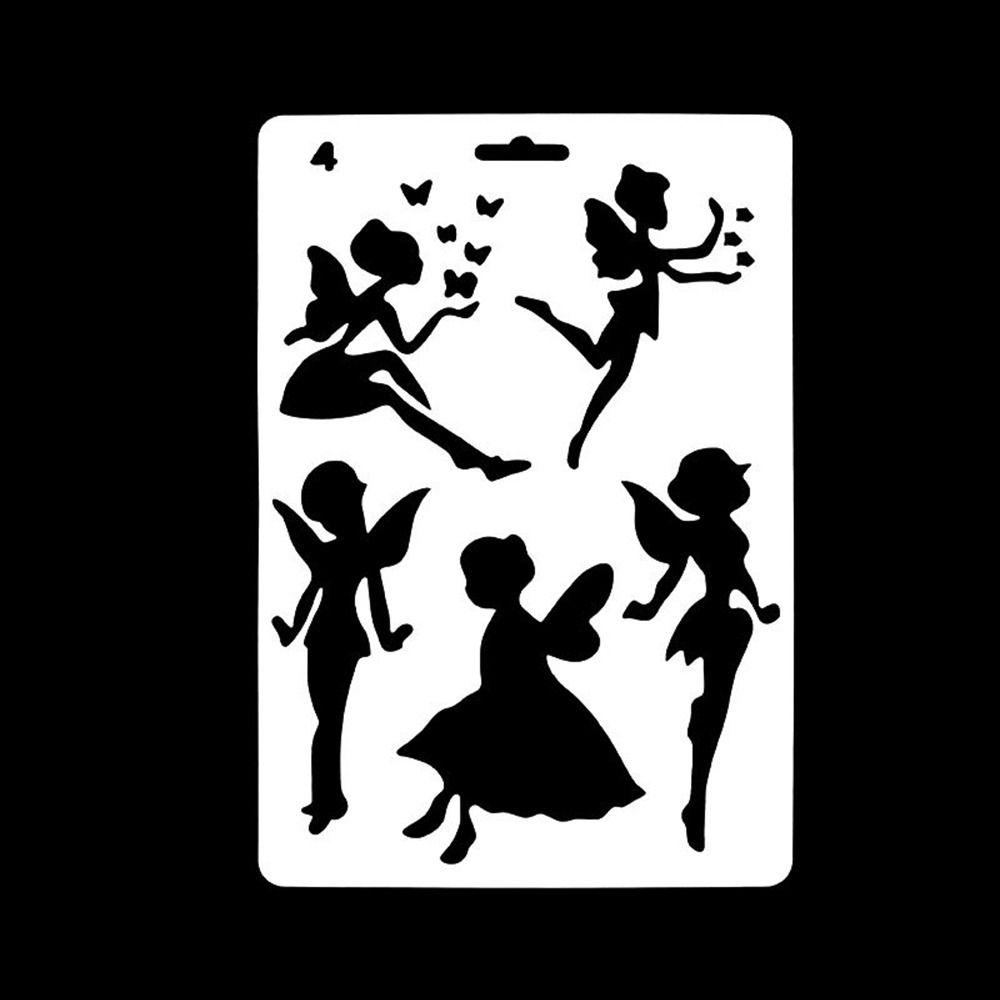 Reusable Face Paint Templates Hand Painting Tattoos Makeup Tools DIY Body Art Paint Stencils Party