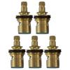 Tap Cartridge Replacement Gold Thickened Brass Mixer Valve Hot & Cold Faucet Valves Repair Tool for Universal Faucet Use