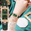 Rhinestone Watch Rectangle Quartz Watches Ladies Wristwatches