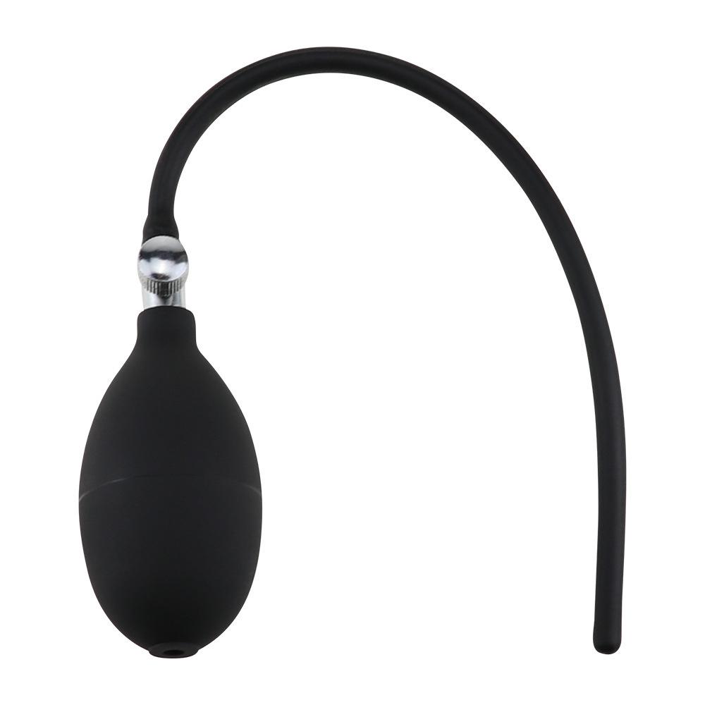 Надувное кольцо для пениса Расширяемый замок Кольцо для спермы БДСМ Игрушка Секс-товары для мужской мастурбации Эрекция члена Насос для увеличения члена