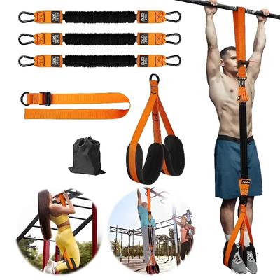 Набор резинок для подтягиваний Ремень сопротивления для помощи Мужчинам Женщинам Тренировка на висении Тренировка на подтягивания Растяжка тела Вспомогательный