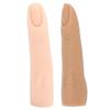 Silicone Practice Fingers for Acrylic Nails Soft To Touch Realistic Flexible Bendable Nail Training 