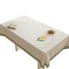 Tablecloth Waterproof And Oil-Proof Leave-In Modern Simple Light Luxury Rectangular Dining Table Cloth, Tablecloth Mat Tablecloth