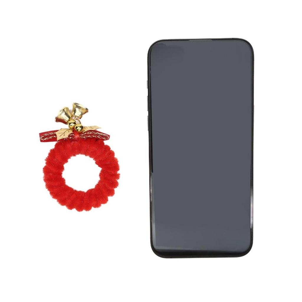 Рождественские кольца для салфеток для праздничного декора стола Прочность Полиэстер Аксессуары для званого ужина Легкая установка Долговечные