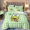 Cartoon Children'S Animation Bedding Three-Piece Set 3D Digital Printing Quilt Cover