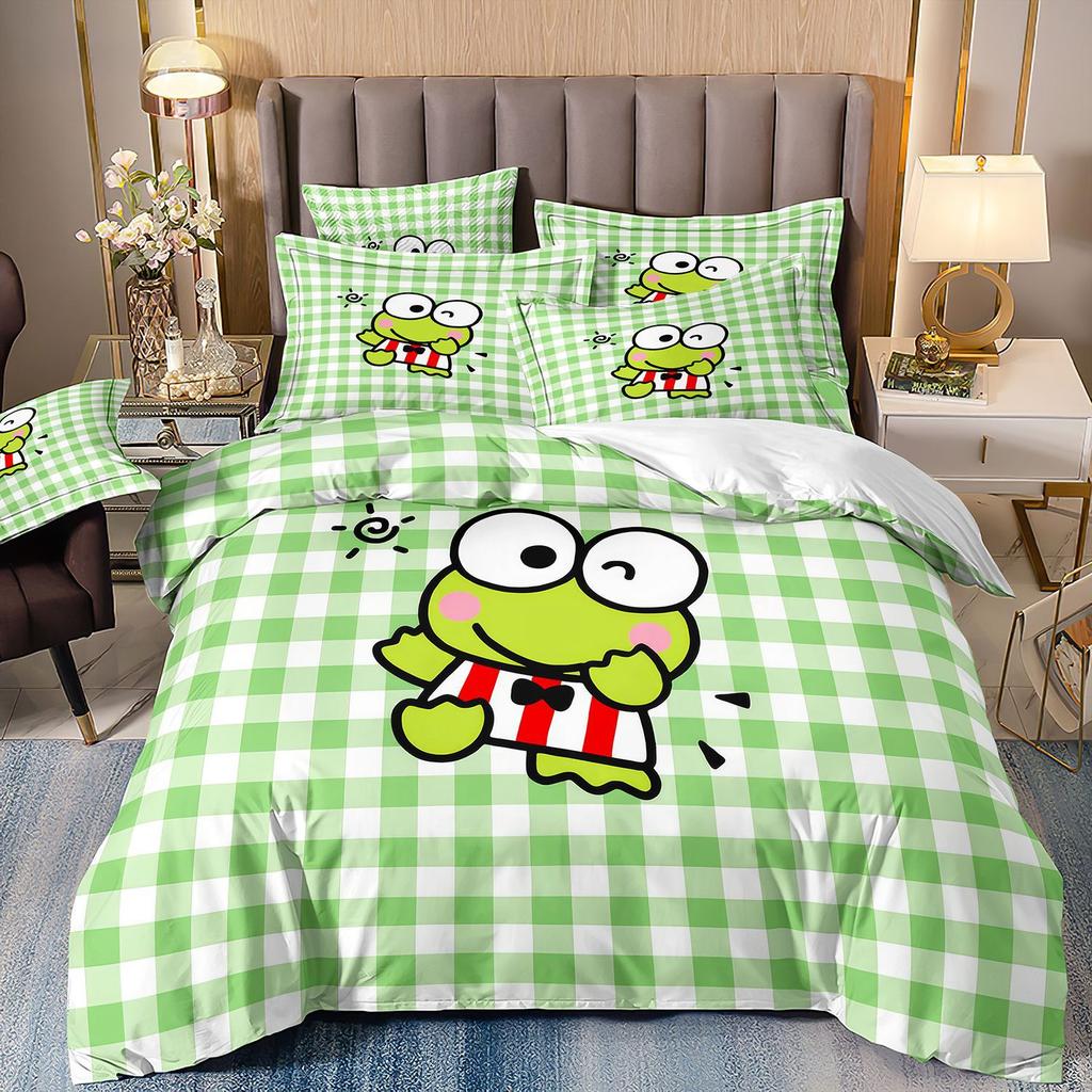 Cartoon Children'S Animation Bedding Three-Piece Set 3D Digital Printing Quilt Cover