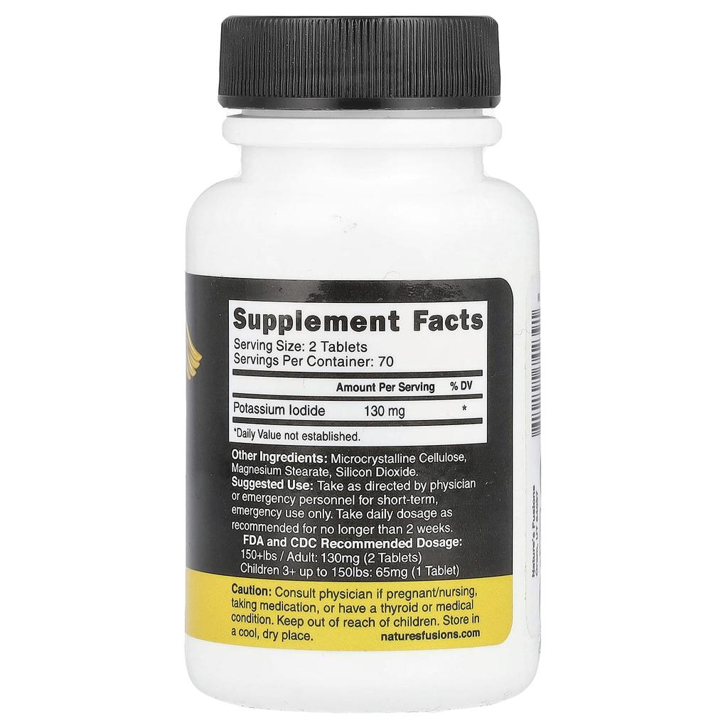 Potassium Iodide Tablets, 140 Tablets (65Mg Per Tablet)