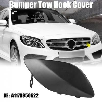 Накладка буксировочного крюка переднего бампера A1178850622 для Mercedes-Benz CLA 45 14-16 Черный