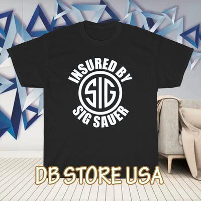 Men's and Women's T-shirts Sig Sauer Firearms Guns