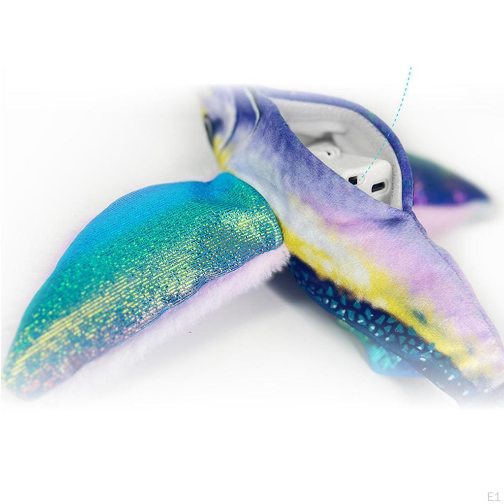 Интерактивная игрушка для кошек Хлопающая рыба Щебечущие кошки Игровое время Активация Активируемый котенок