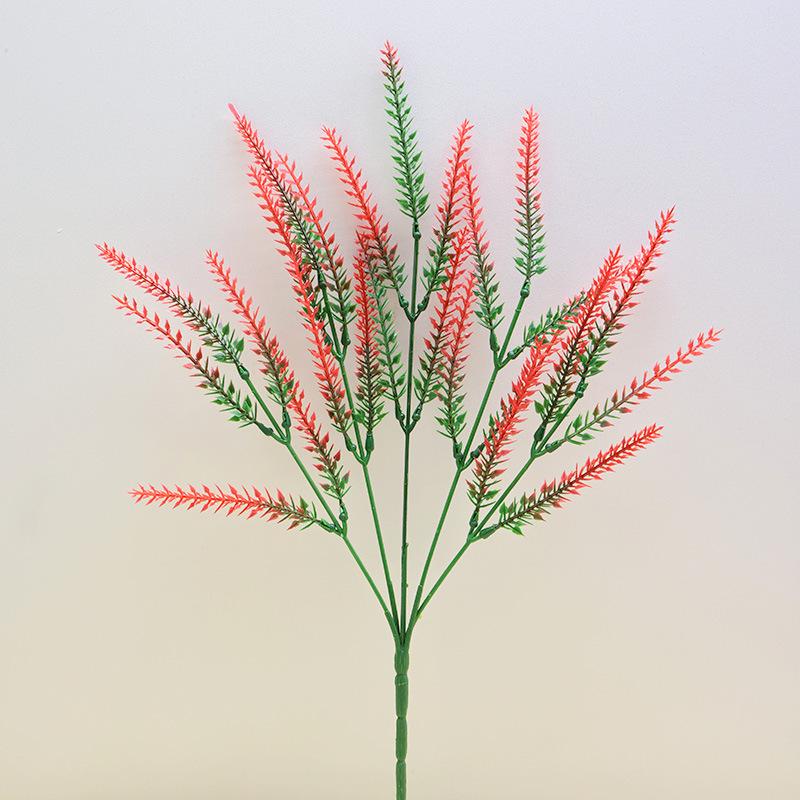 Five-Pronged Artificial Lavender Plant in Pot