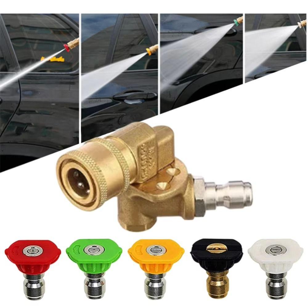 Adjustable Swivel Connector High Pressure Washer Kit Washer Accessori Garden Supplies
