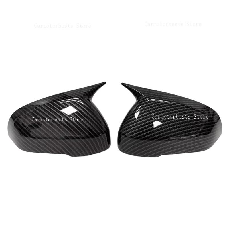 Car Rearview Side Mirror Cover Fit For Volvo V40 V60 S60 T5 T6 2011-2017 2018 Wing Cap Rear View Case Trim Carbon Fiber