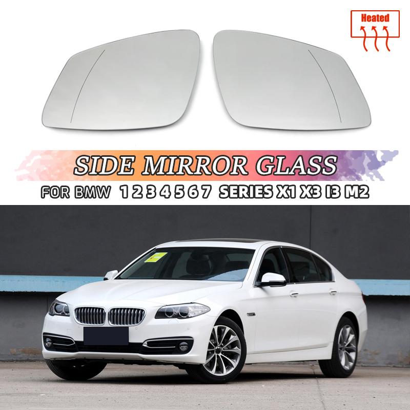 Стекло зеркала заднего вида с подогревом для BMW F01 F02 F03 F04 F10 F20 F21 F22 F87 F32 F33 F36 F30 F31 F34 F23 F45 F46 i3 F48 2013-17