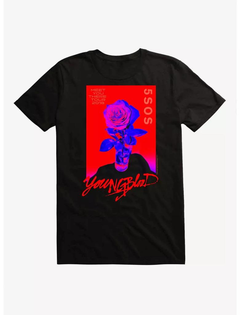 5 Seconds Of Summer Everyones A Star TShirt Unisex Oversized Crew Neck Short Sleeve Tee Comfortable Summer Outdoor Tops Tees