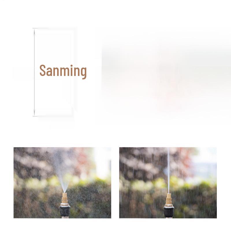 Форсунка высокого давления из меди для распыления тонким туманом для контроля пыли и охлаждения в строительстве и сельском хозяйстве