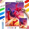 Marvel Человек-паук масляная живопись цифровая живопись набор для творчества ручная работа DIY painting украшение дома подарок