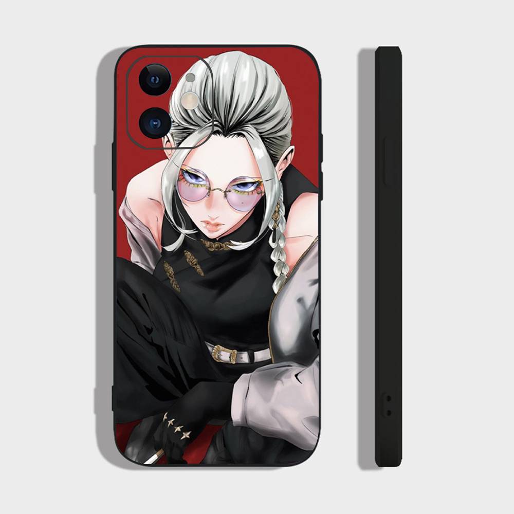 Чехол для телефона Tao S-Saotome Manga G-Gokurakugai Для IPhone 17 Air 16 15 14 13 Pro Max 11 12 Черный Силиконовый Чехол