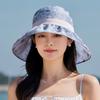 Eugen Yarn Bucket Hat Women's Spring Summer Breathable Sunscreen Fashion Versatile Sun Hat Thin Sun Hat