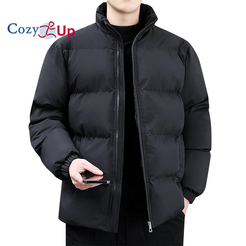 Cozy Up Men's Puffer Jacket Lightweight Warm Winter Coats Water Repellent Windproof Insulated Jacket