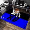 [1pc Demon Office Chair Carpet] Digital Printed Area Rug for Home & Game Room Use, Soft Indoor Sofa Chair Mat