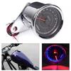 Stainless Steel Motorcycle Speedometer Tachometer Odometer Rev Counter 0-13000 RPM