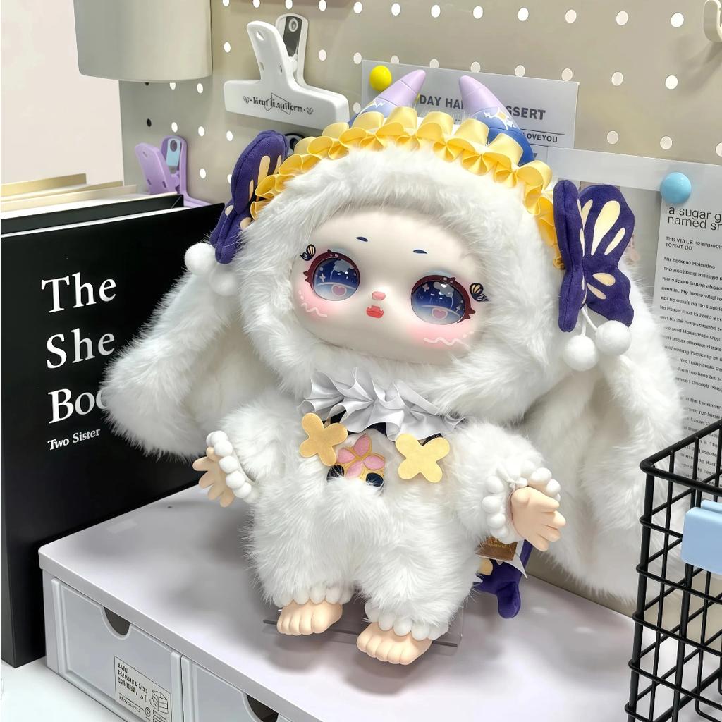 Официальная серия Three Babies Samael Misty Garden 400% Blind Box Изысканная виниловая плюшевая кукла Девочки любят это Лучший рождественский подарок
