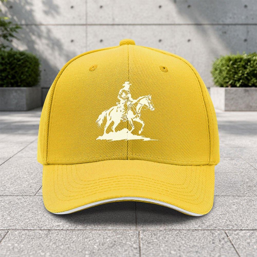 1pc Western Cowboy Baseball Cap Adjustable Duckbill Hat Suitable For Outdoor Sports Cycling Music Festivals Gifts Lightwei