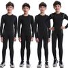 Children's Sportswear Set Long Sleeved Top and Pants Tight Training Suit