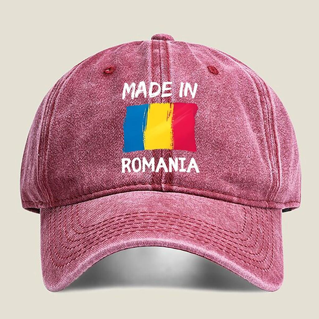 Made in RoUnisexia Flag Fashion Washed Baseball Cap Hat Outdoor Activities