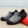 Модные летние мужские сандалии Baotou Hollow Out Large Color Matching Beach Shoes Non Slip Wear Resistance Airful Casual Sandals 40-46