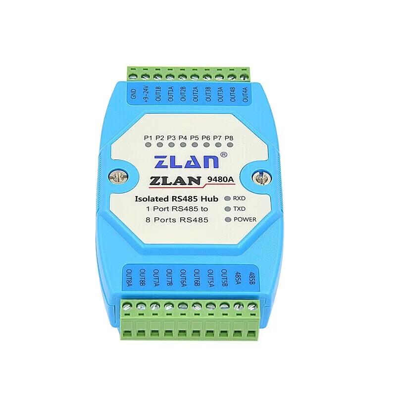 ZLAN RS485 Hub and Isolator