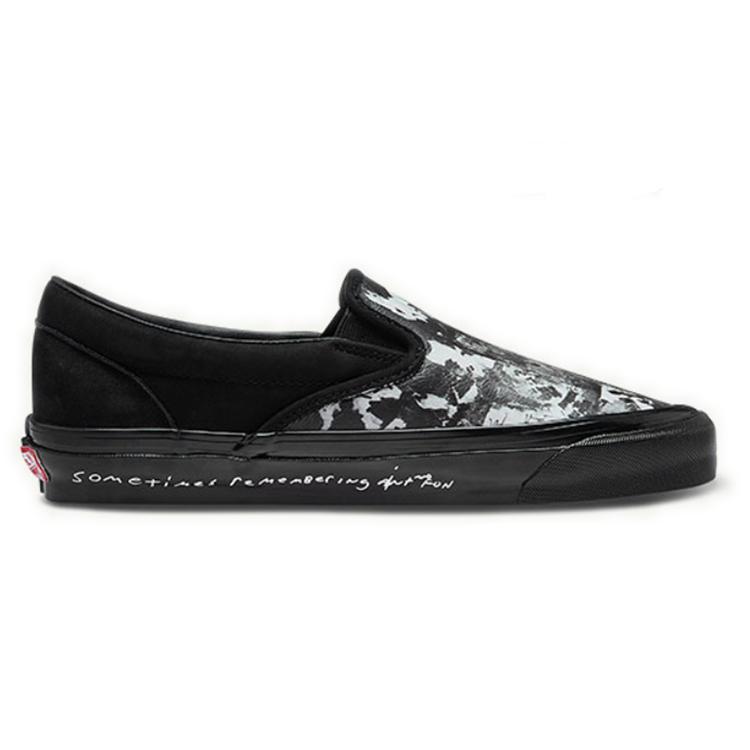 Слипоны Raised By Wolves x Og Classic Vans Lx 'Black Wall' VN0A45JK025