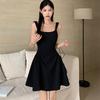 Suspender Dress Women's Summer Small A-word Short Skirt High-end Temperament Waist Skirt