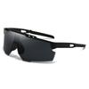 New Outdoor Fashion Riding Windproof Glasses With Large Frame Integrated Uv Protection Sports Sunglasses 3254