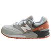 Nb 999 Retro Style Suede Cushioning Support Low Top Casual Running Shoes Unisex Sneaker Gray Orange ML999KGP