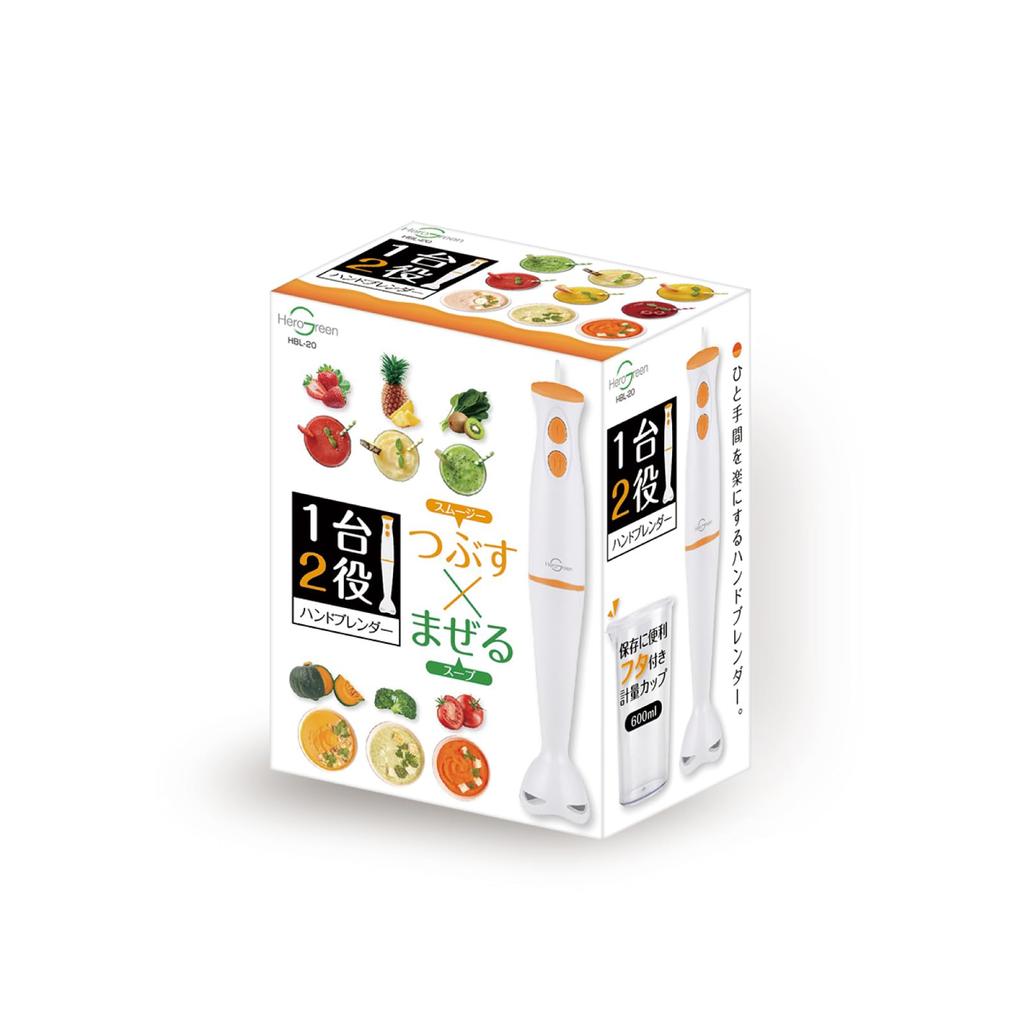 Ручной блендер Hero Green W HBL-20