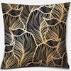 Black Geometric Printing Pillowcase Home Decoration Car Sofa Cushion Cover