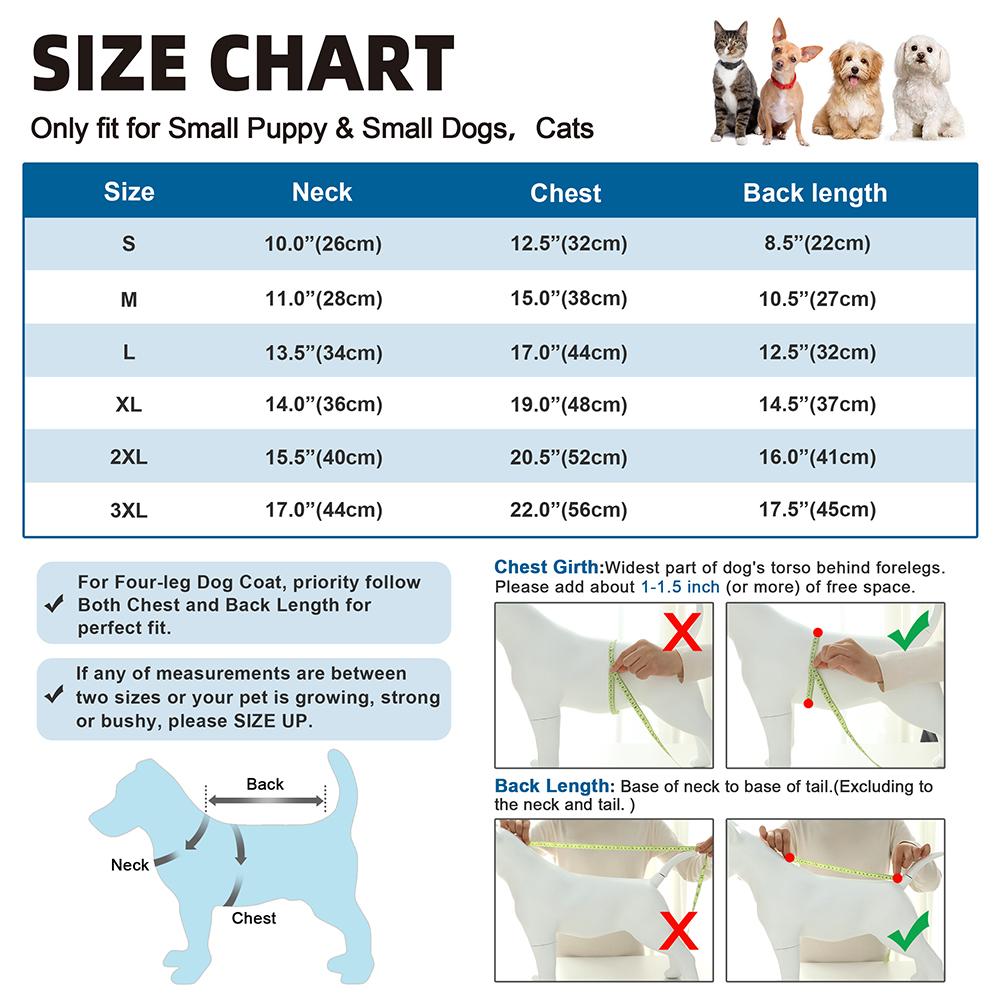Зимняя одежда для собак, толстая теплая куртка для собак, пальто с шлейкой, ветрозащитный комбинезон для щенков для маленьких, средних и больших собак, кошек, бульдогов