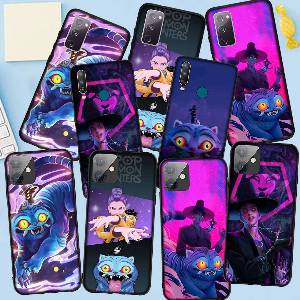Phone Case for iPhone 17 16 15 Plus X Huawei P30 P20 Lite Redmi Note 14 12 11 13 Pro Max OPPO A60 A80 A40 A18 KPop Jinu Demon Rumi Tiger Hunters Cover
