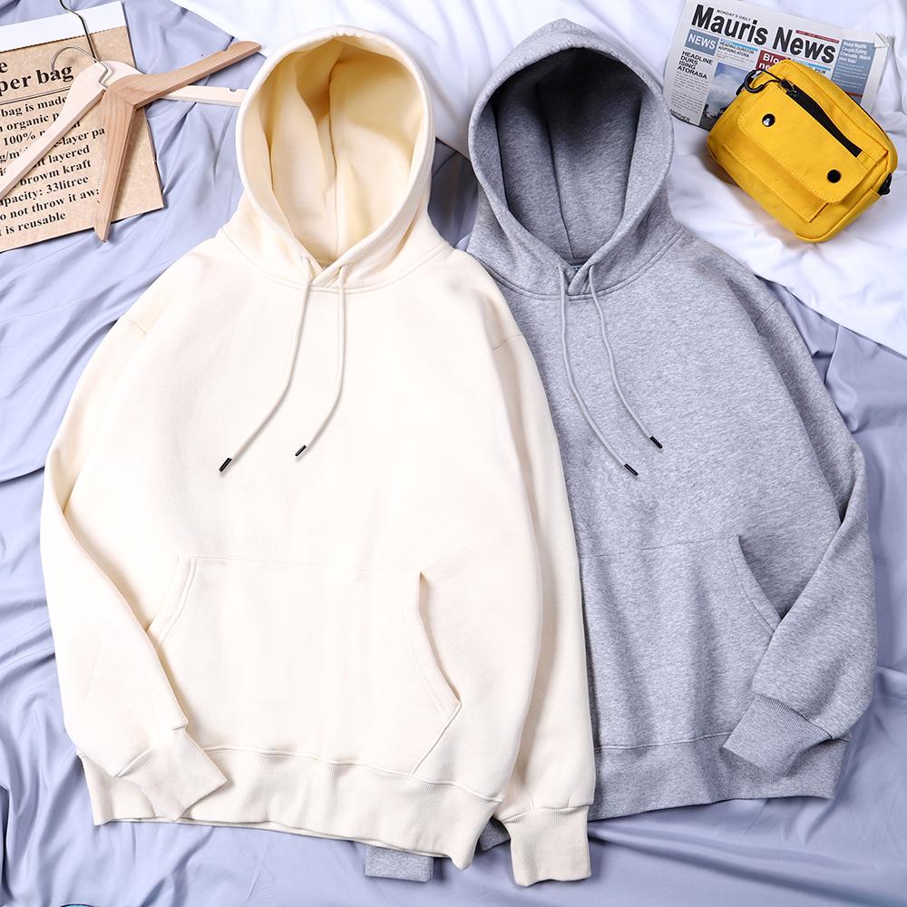 Fashion Loose Men Women Hoodies New Spring Autumn Casual Hoodies Sweatshirts Couple Tops Candy Solid Color Hoodie Sweatshirts